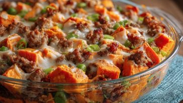 Sweet Potato and Sausage Casserole