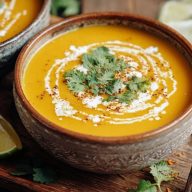 Sweet Potato Coconut Soup
