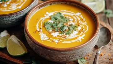 Sweet Potato Coconut Soup