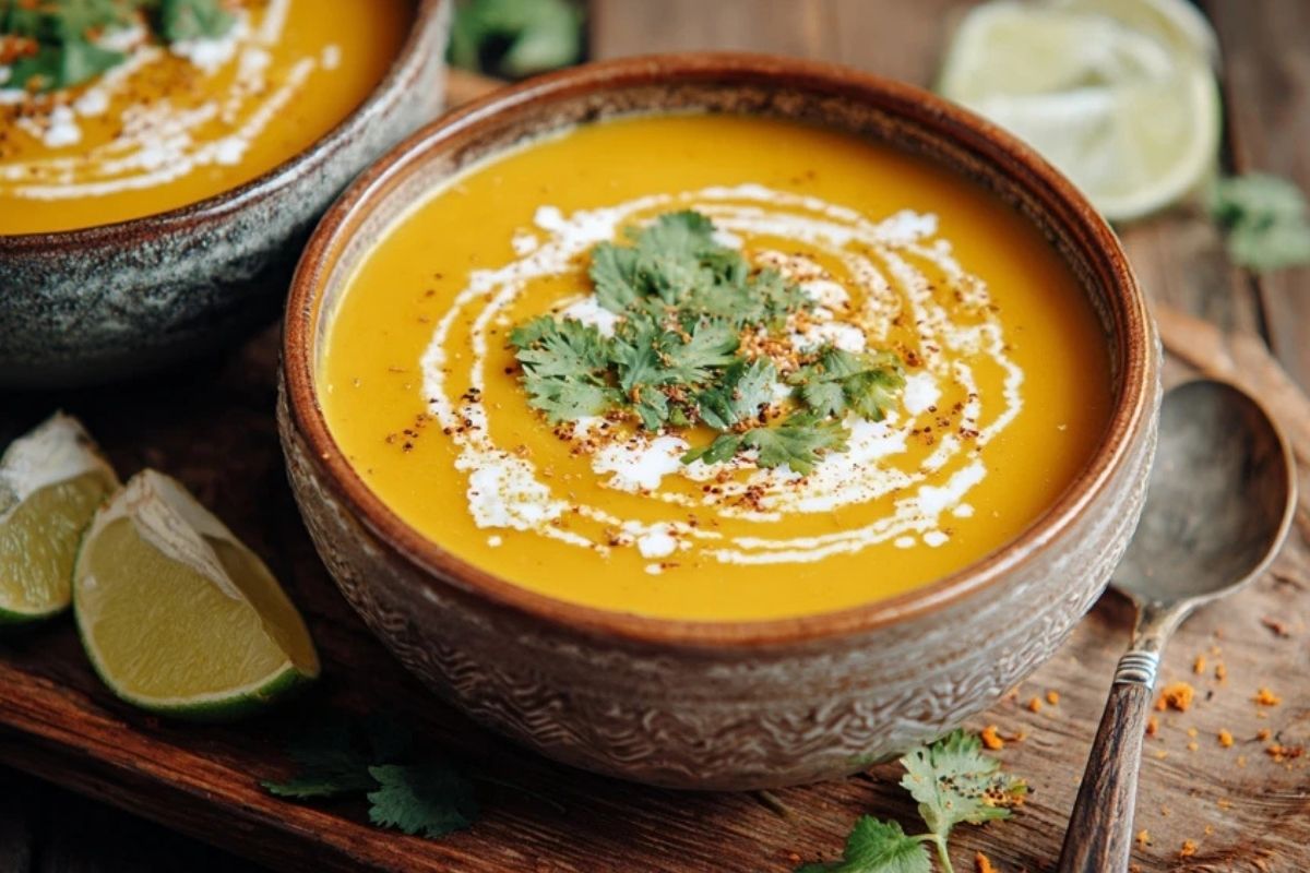 Sweet Potato Coconut Soup