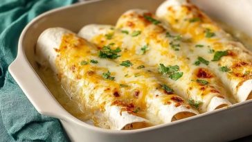 Tasty White Rotisserie Chicken Enchiladas