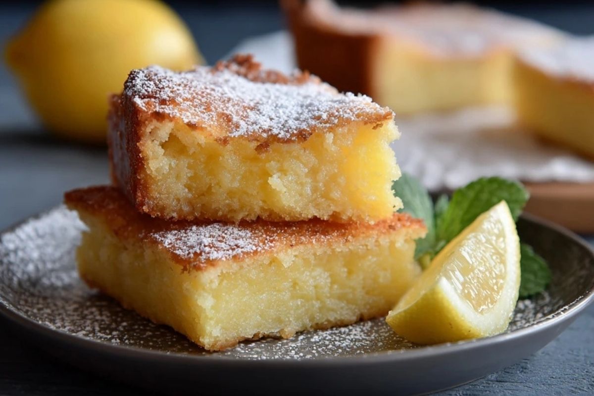 The Best Gooey Lemon Butter Cake