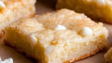 White Chocolate Brownies