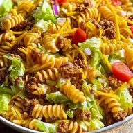 Big Mac Pasta Salad