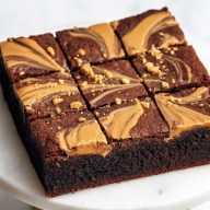Biscoff Brownies Loaded With Swirls Frosting And Crunch