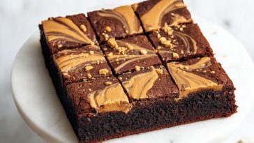 Biscoff Brownies Loaded With Swirls Frosting And Crunch