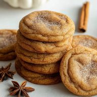 Brown Butter Pumpkin Snickerdoodle Cookies