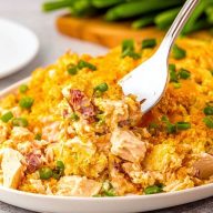 Buttery Ritz Cracker Chicken Casserole Dinner