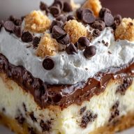 Cannoli Cheesecake Bars