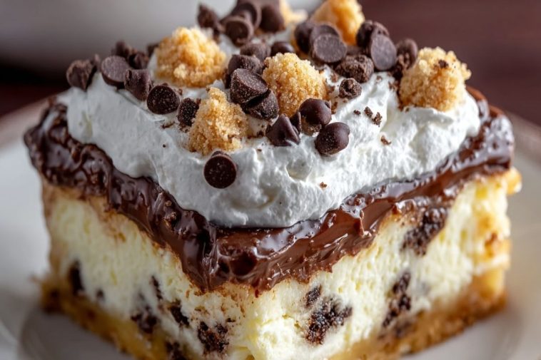 Cannoli Cheesecake Bars