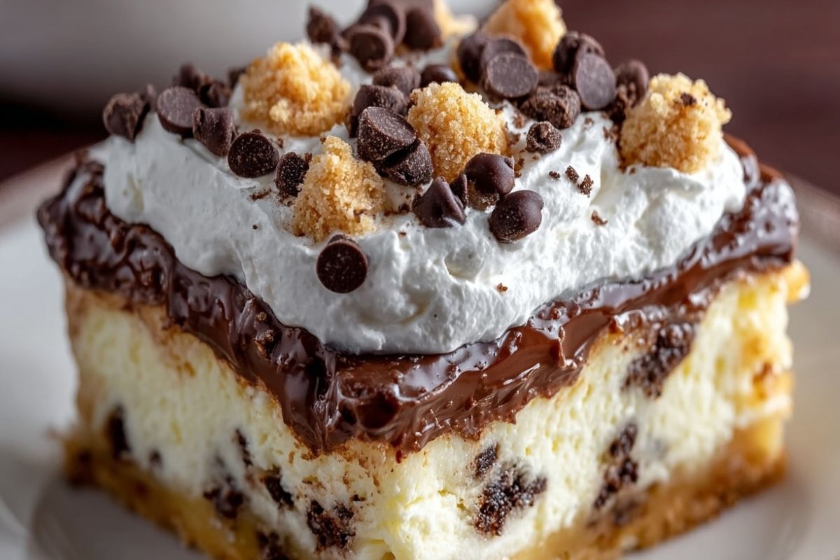 Cannoli Cheesecake Bars