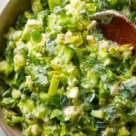 Creamy Green Goddess Salad