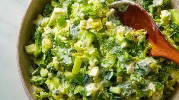 Creamy Green Goddess Salad