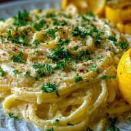 Creamy Roast Garlic & Lemon Pasta Sauce