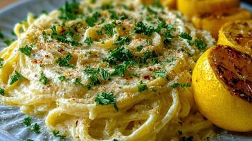 Creamy Roast Garlic & Lemon Pasta Sauce