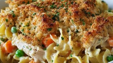 Easy Chicken Noodle Casserole