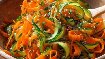 Easy Cucumber Carrot Salad