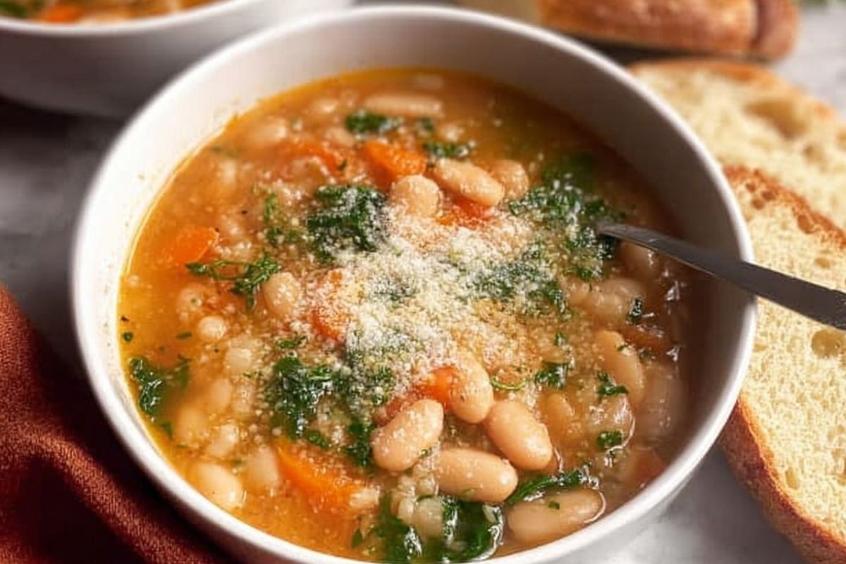 Homemade White Bean Soup