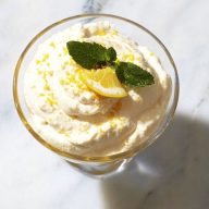 Lemon Cottage Cheese Mousse