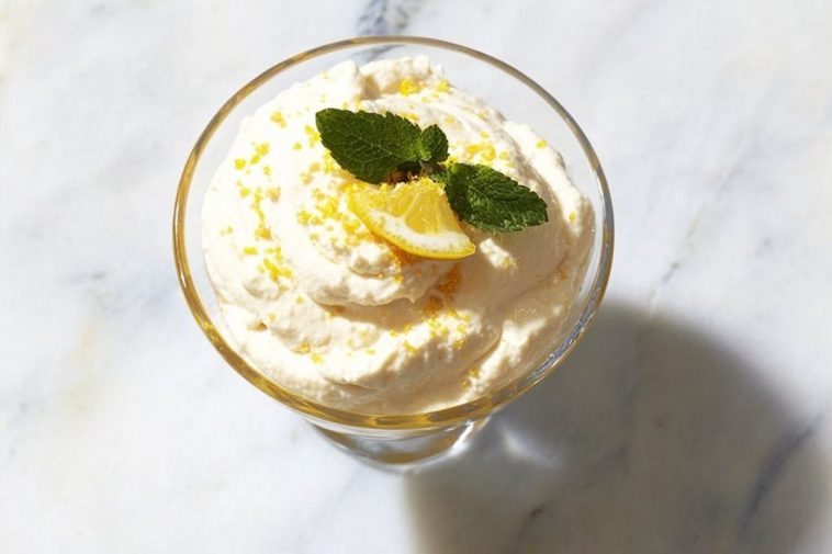 Lemon Cottage Cheese Mousse