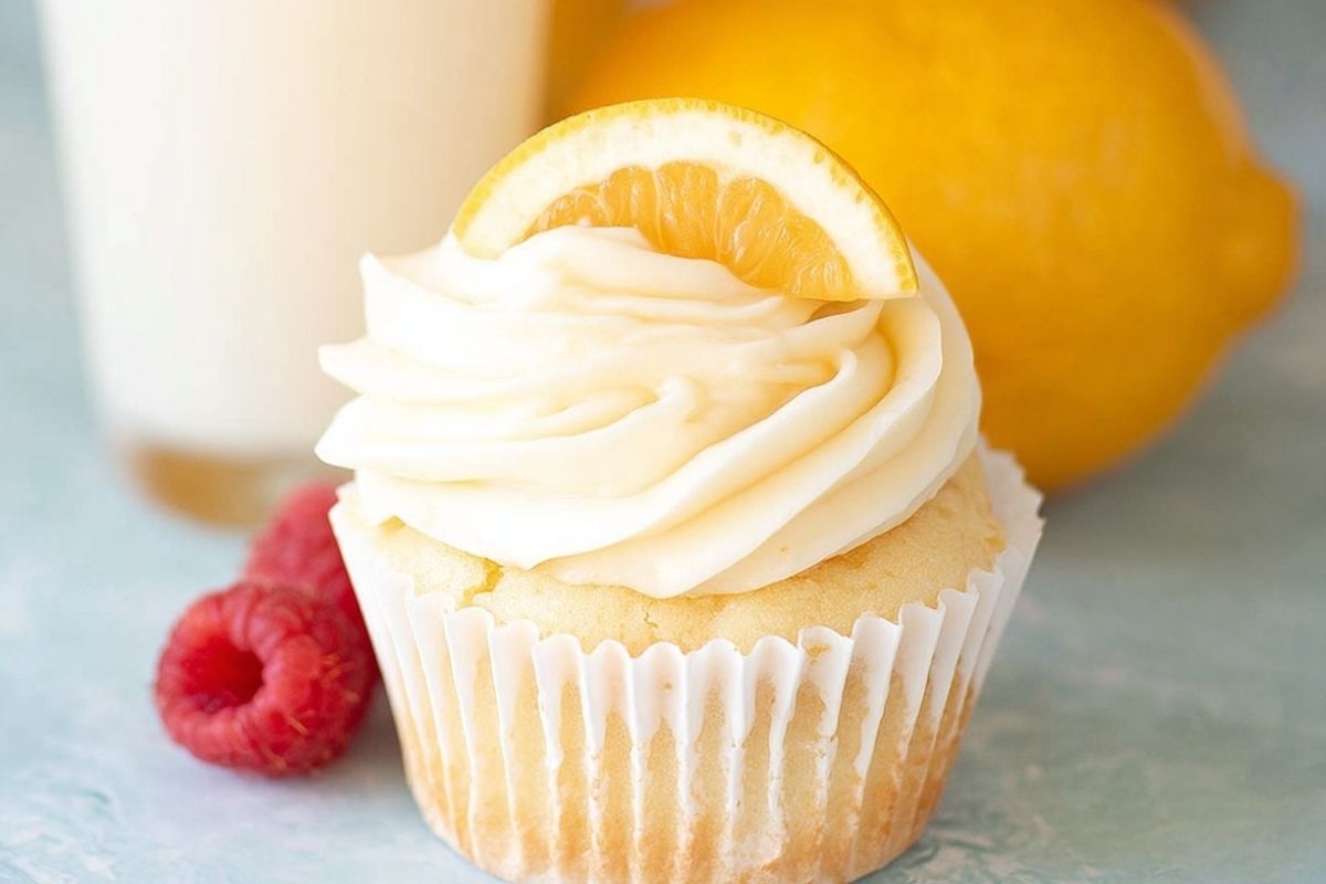 Lemon Cupcakes with Lemon Buttercream