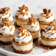 Mini Biscoff Cheesecake Bites