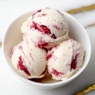 Ninja Creami White Chocolate Raspberry Protein Ice Cream