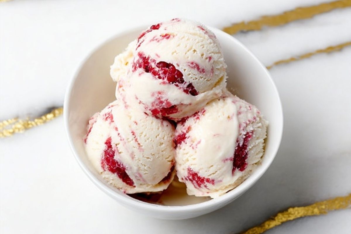Ninja Creami White Chocolate Raspberry Protein Ice Cream