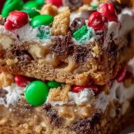 Santa's Trash Cookie Bars