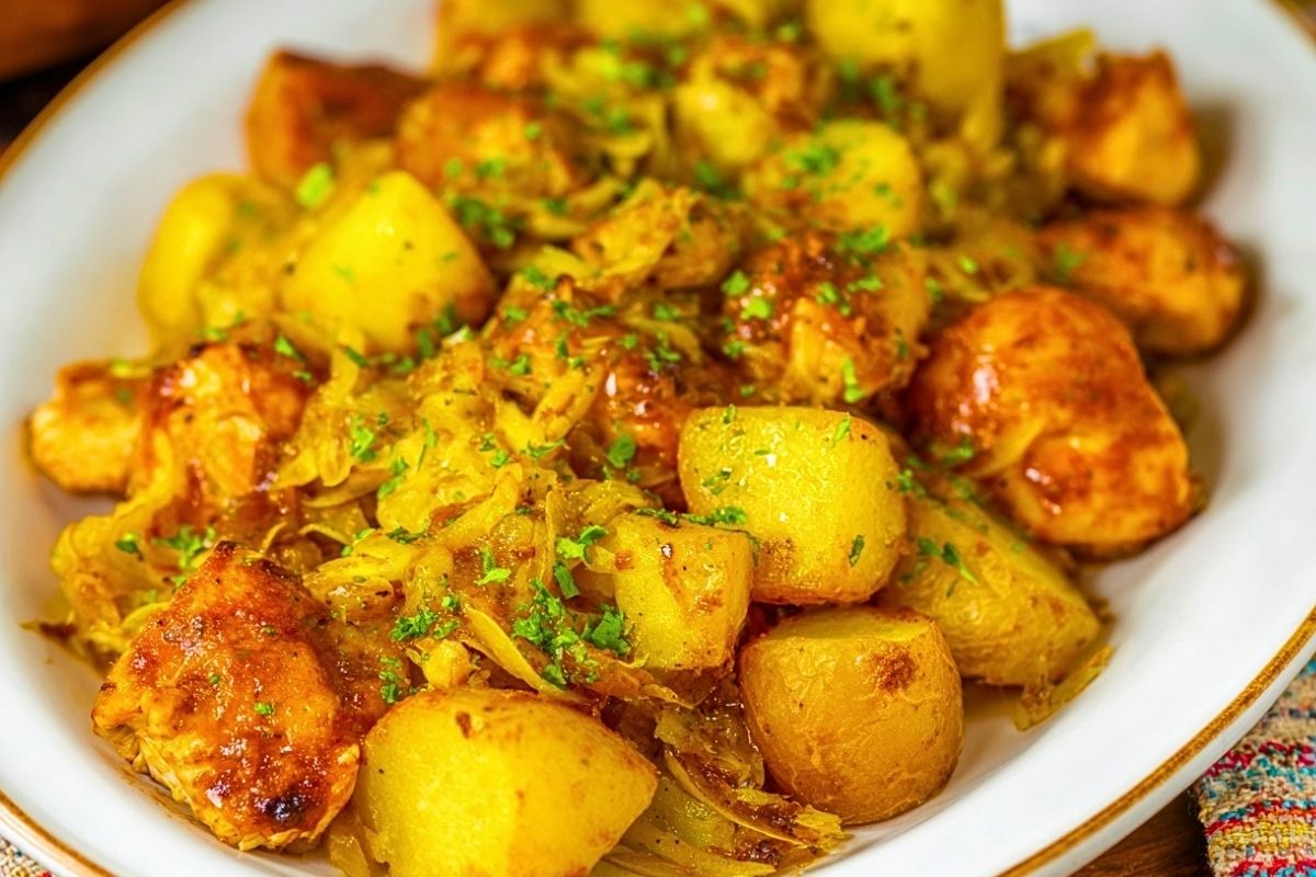 Sheet Pan Mississippi Chicken and Potatoes