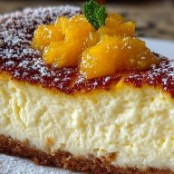 Sicilian Ricotta Cheesecake