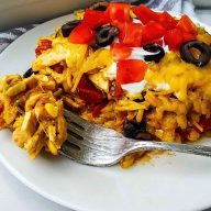 Tex-Mex Chicken Taco Casserole